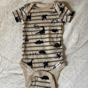 Dinosaur onesie - newborn